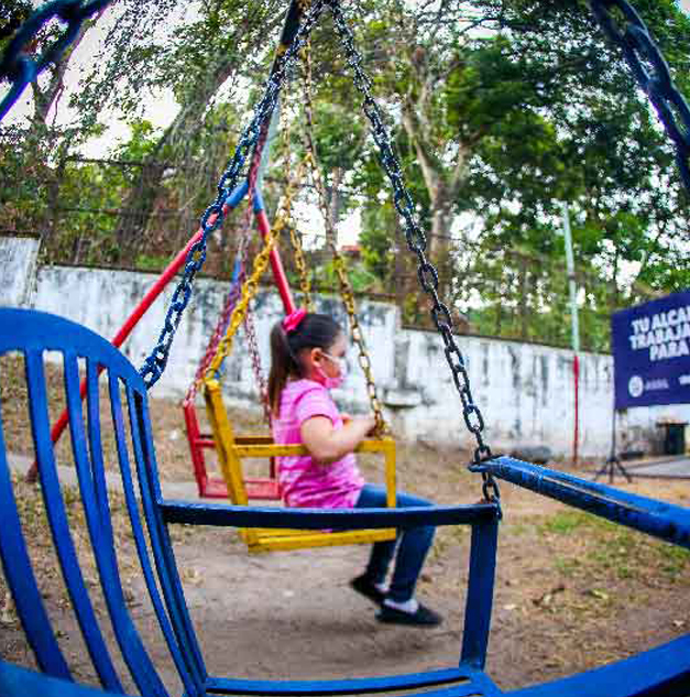 Comunidad Rosalinda tendrá cancha de básquetbol y espacios vecinales renovados